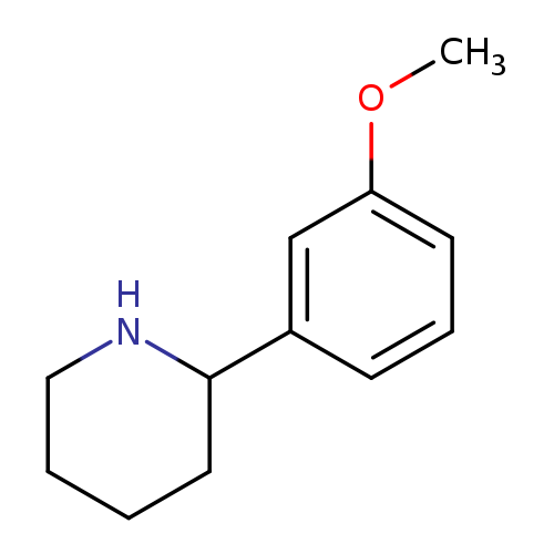 2-(3-Methoxyphenyl)piperidine