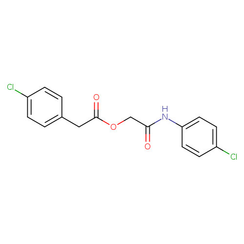 [(4-chlorophenyl)carbamoyl]methyl 2-(4-chlorophenyl)acetate