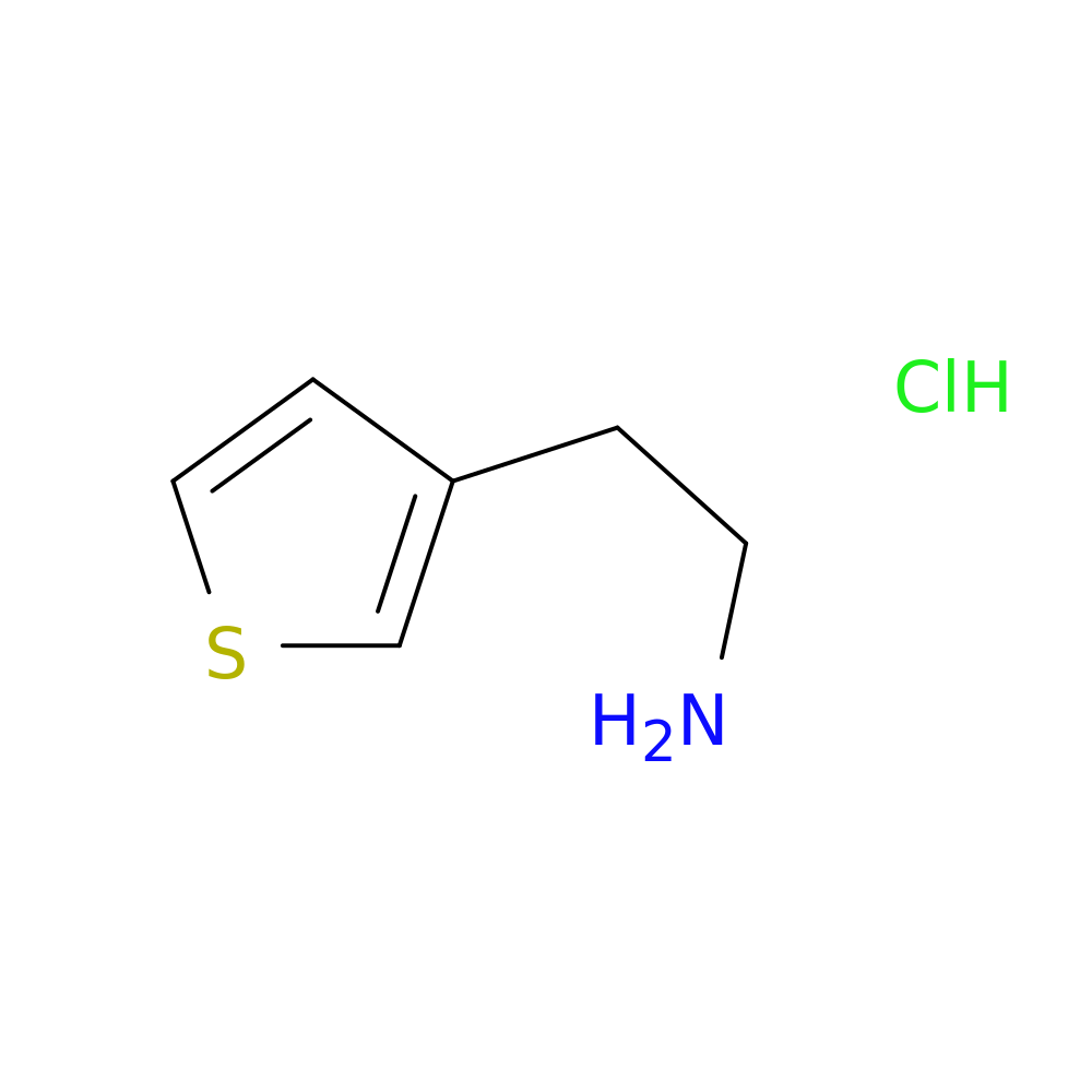 2-(Thiophen-3-yl)ethanamine hydrochloride