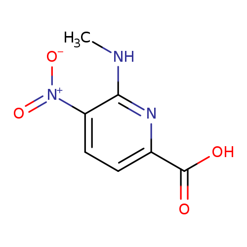 6-(methylamino)-5-nitropyridine-2-carboxylic acid