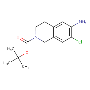 tert-Butyl 6-amino-7-chloro-3,4-dihydroisoquinoline-2(1H)-carboxylate