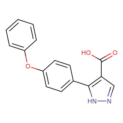 5-(4-phenoxyphenyl)-1H-pyrazole-4-carboxylic acid