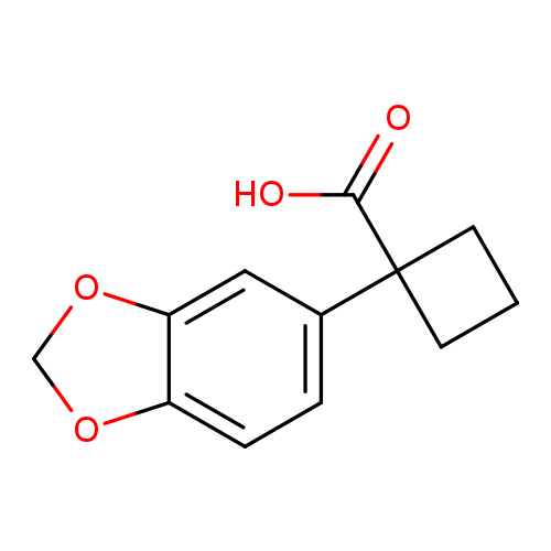 1-(Benzo[d][1,3]dioxol-5-yl)cyclobutane-1-carboxylic acid