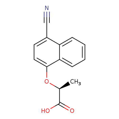 (2S)-2-[(4-cyanonaphthalen-1-yl)oxy]propanoicacid