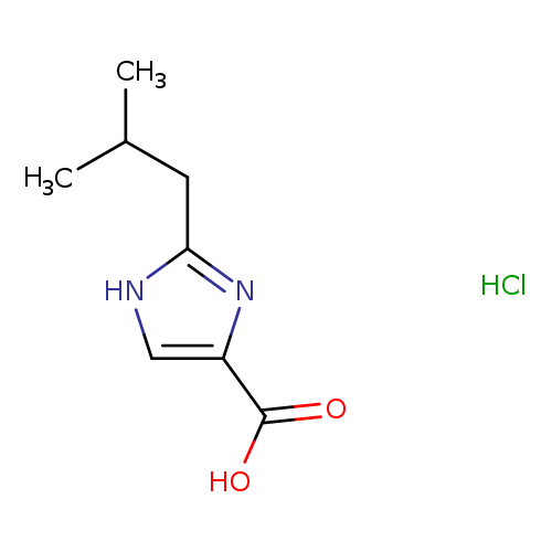 2-(2-methylpropyl)-1H-imidazole-4-carboxylic acid hydrochloride