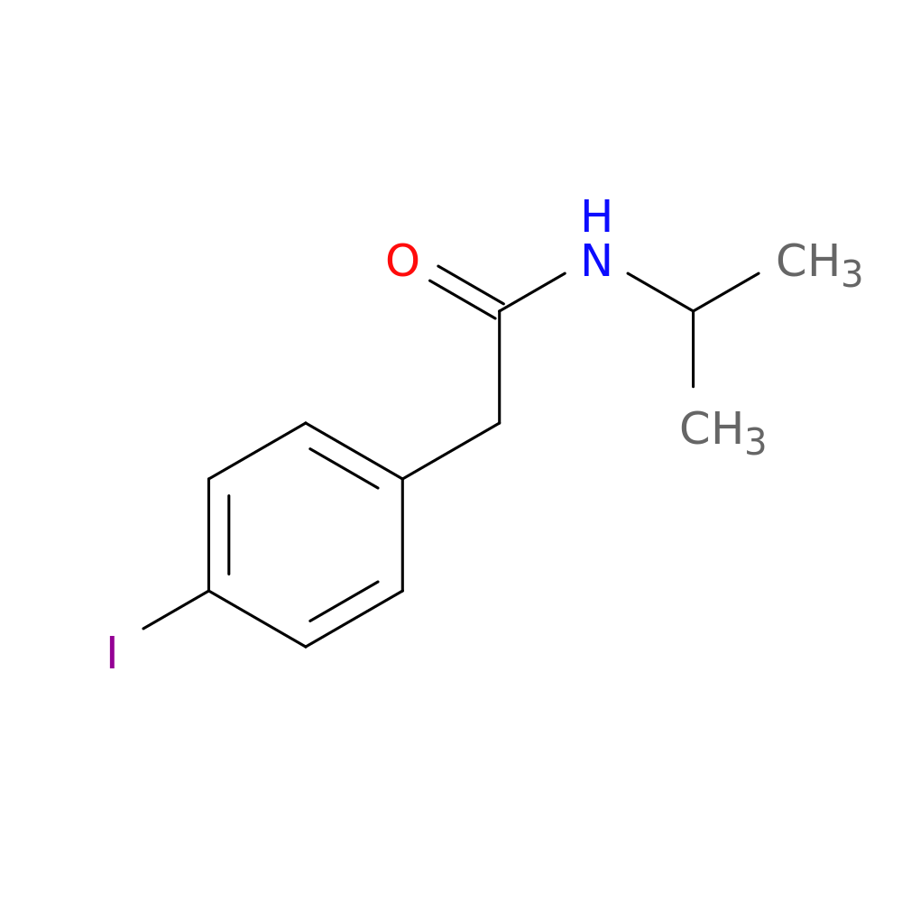 2-(4-iodophenyl)-N-isopropylacetamide