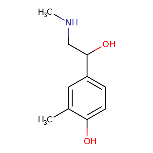 4-(1-hydroxy-2-(methylamino)ethyl)-2-methylphenol