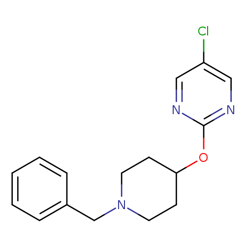 2-[(1-benzylpiperidin-4-yl)oxy]-5-chloropyrimidine