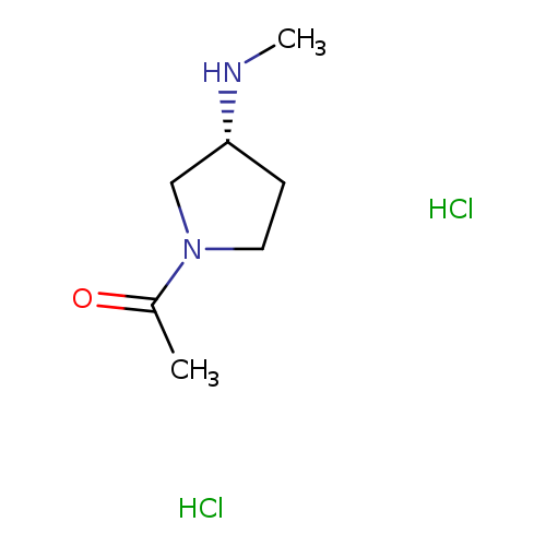 1-[(3R)-3-(methylamino)pyrrolidin-1-yl]ethan-1-onedihydrochloride