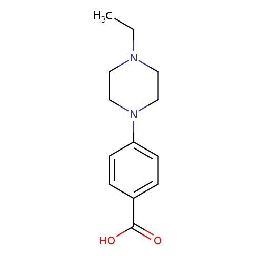 4-(4-ethylpiperazin-1-yl)benzoic acid