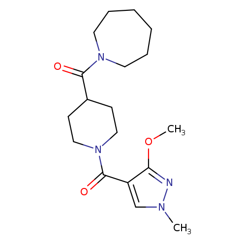 1-[1-(3-methoxy-1-methyl-1H-pyrazole-4-carbonyl)piperidine-4-carbonyl]azepane