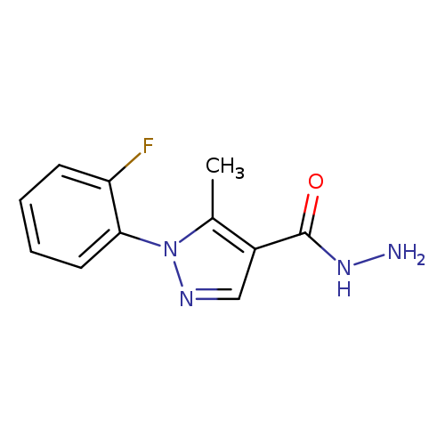 1-(2-Fluorophenyl)-5-methyl-1H-pyrazole-4-carbohydrazide