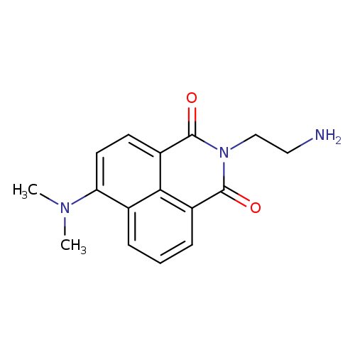 1H-Benz[de]isoquinoline-1,3(2H)-dione, 2-(2-aminoethyl)-6-(dimethylamino)-