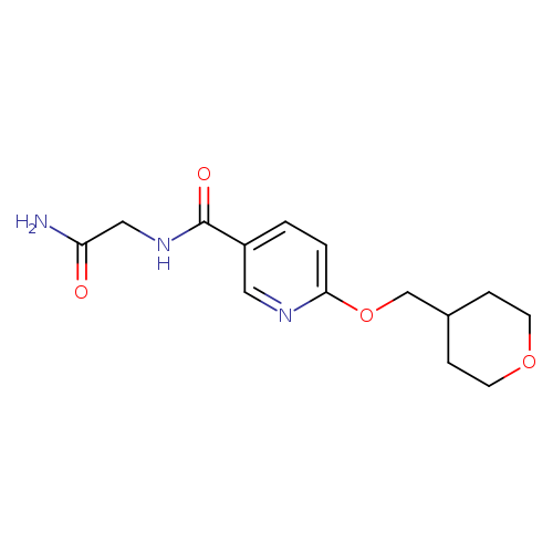 2-({6-[(oxan-4-yl)methoxy]pyridin-3-yl}formamido)acetamide