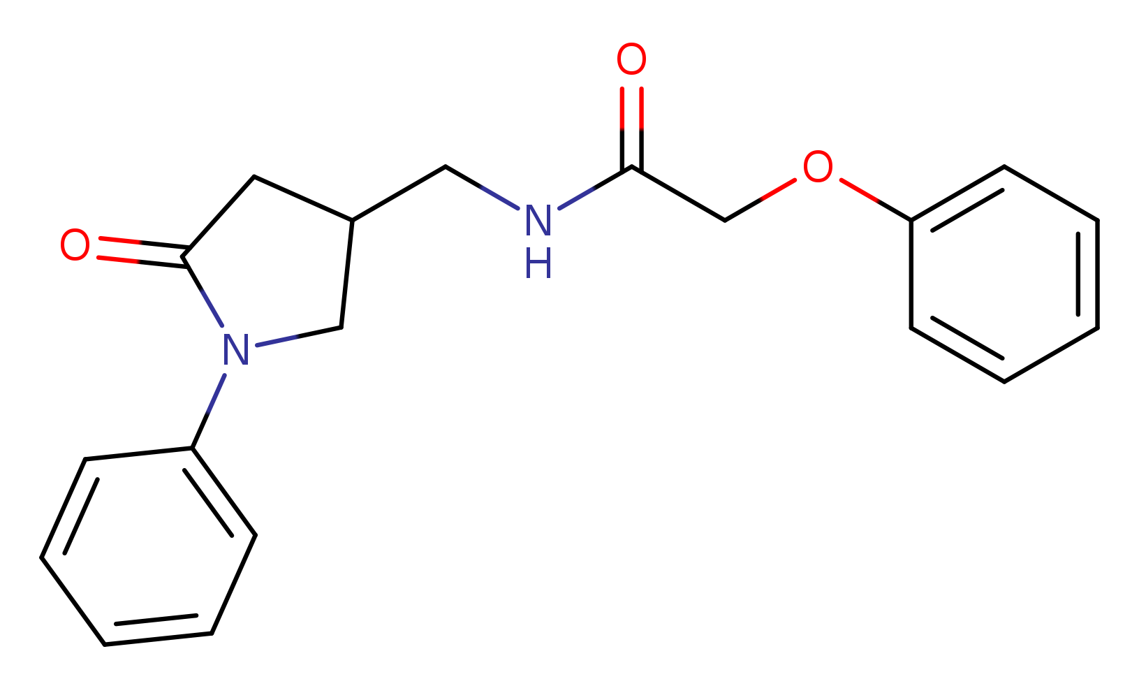 N-[(5-oxo-1-phenylpyrrolidin-3-yl)methyl]-2-phenoxyacetamide