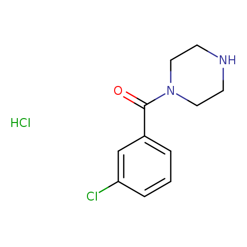 1-(3-chlorobenzoyl)piperazine hydrochloride