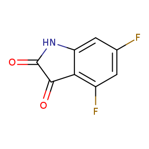 1H-Indole-2,3-dione, 4,6-difluoro-
