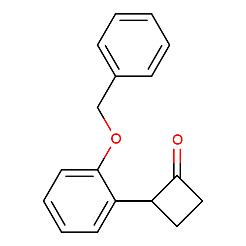 2-[2-(benzyloxy)phenyl]cyclobutan-1-one