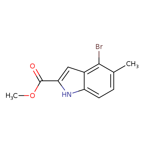 methyl 4-bromo-5-methyl-1H-indole-2-carboxylate