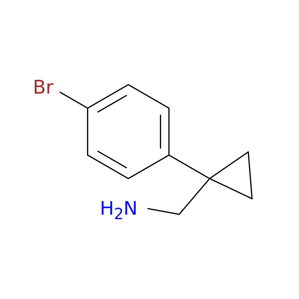 [1-(4-Bromophenyl)cyclopropyl]methanamine