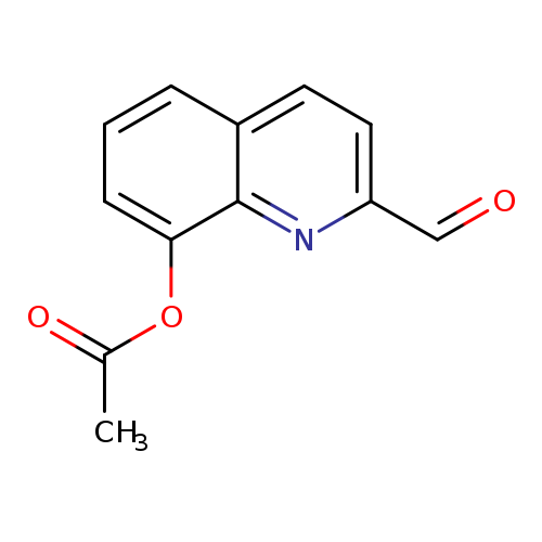 Acetic acid 2-formyl-quinolin-8-yl ester