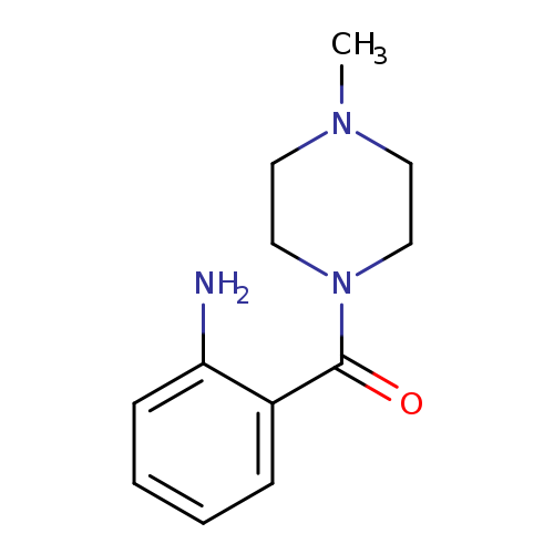 1-Methyl-4-[2-amino]benzoyl piperazine