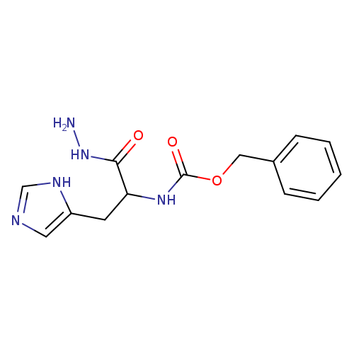 benzyl N-[1-(hydrazinecarbonyl)-2-(1H-imidazol-5-yl)ethyl]carbamate