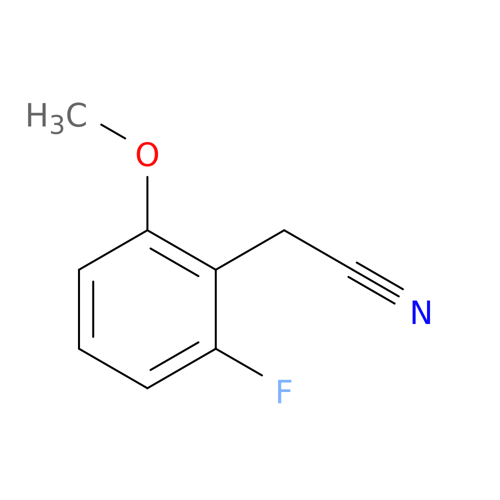 2-(2-Fluoro-6-methoxyphenyl)acetonitrile