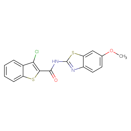 3-chloro-N-(6-methoxy-1,3-benzothiazol-2-yl)-1-benzothiophene-2-carboxamide