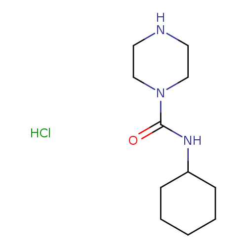 N-Cyclohexylpiperazine-1-carboxamide, HCl