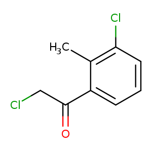 Ethanone, 2-chloro-1-(3-chloro-2-methylphenyl)- (9CI)
