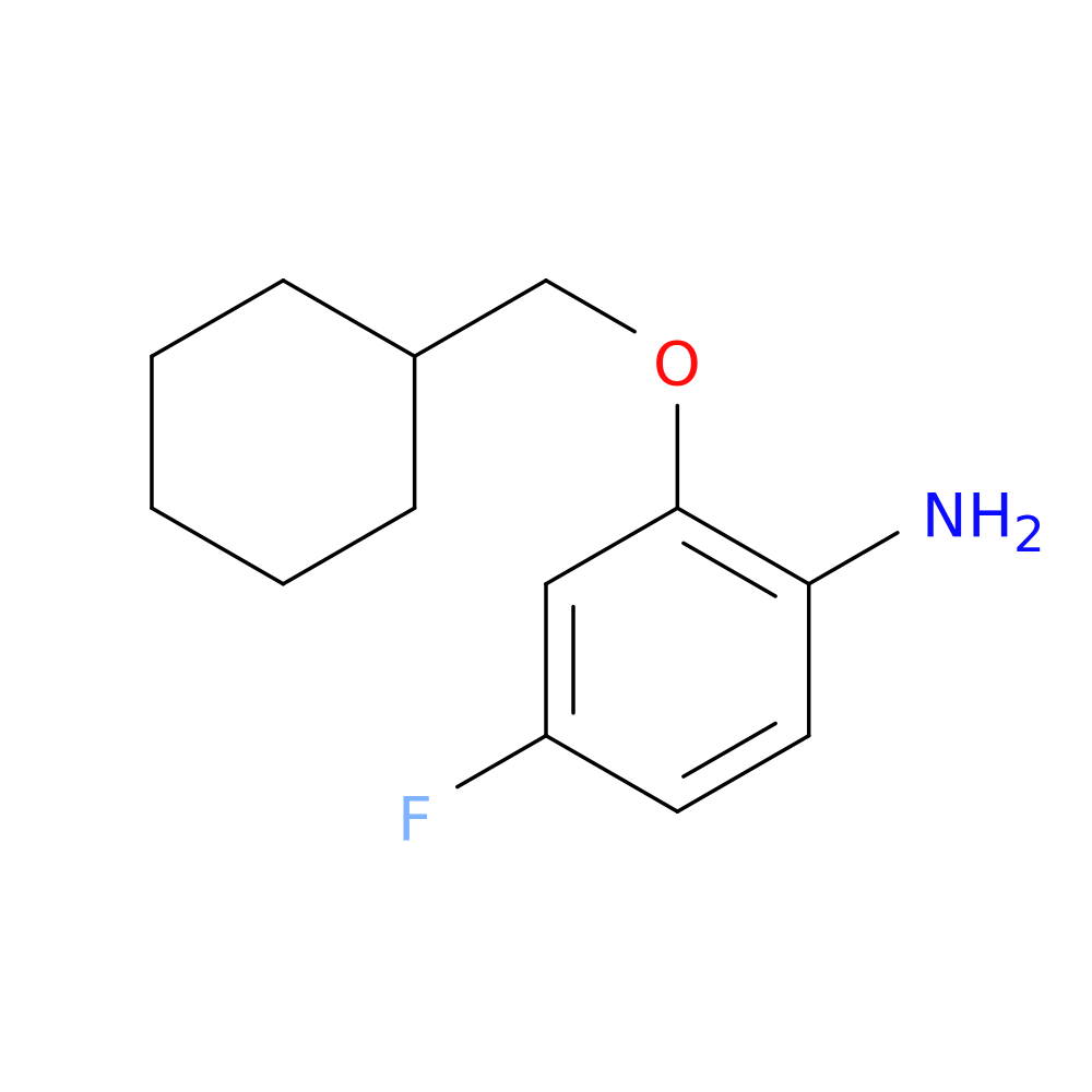 2-(cyclohexylmethoxy)-4-fluoroaniline