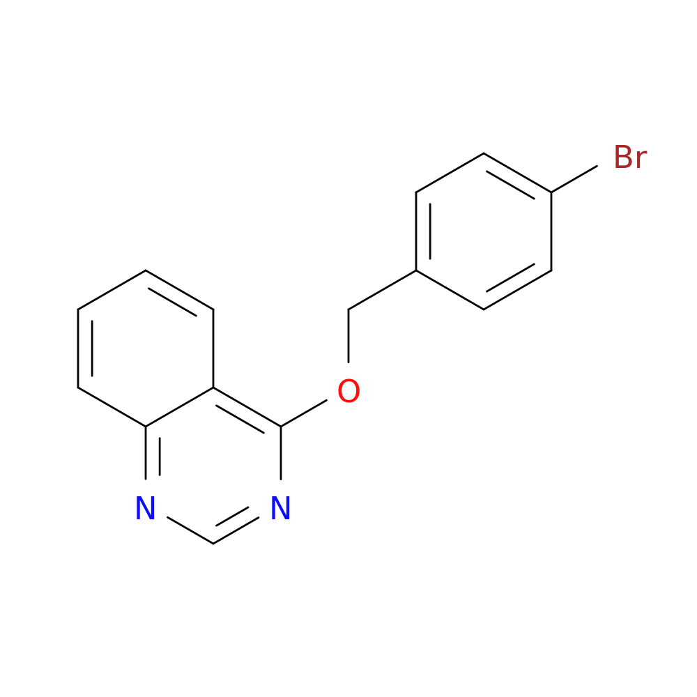 4-((4-Bromobenzyl)oxy)quinazoline