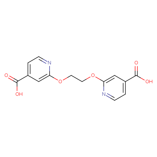 2-{2-[(4-carboxypyridin-2-yl)oxy]ethoxy}pyridine-4-carboxylic acid