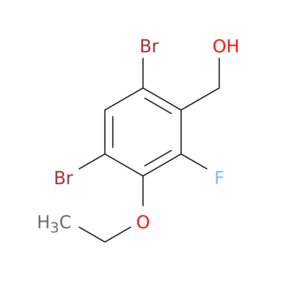 (4,6-Dibromo-3-ethoxy-2-fluorophenyl)methanol