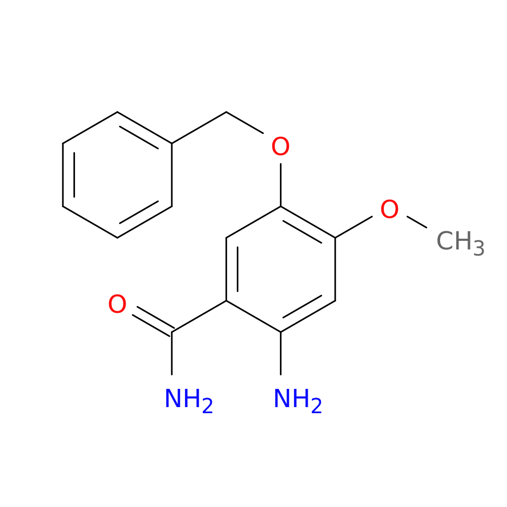 2-Amino-5-(benzyloxy)-4-methoxybenzamide