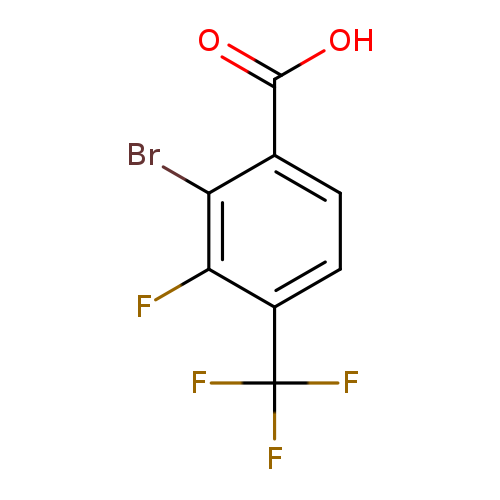 2-bromo-3-fluoro-4-(trifluoromethyl)benzoicacid