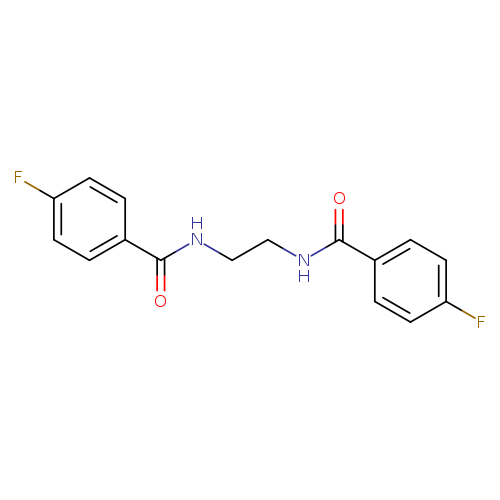 4-fluoro-N-{2-[(4-fluorobenzoyl)amino]ethyl}benzamide