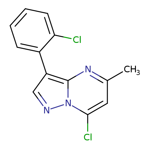 7-chloro-3-(2-chlorophenyl)-5-methylpyrazolo[1,5-a]pyrimidine