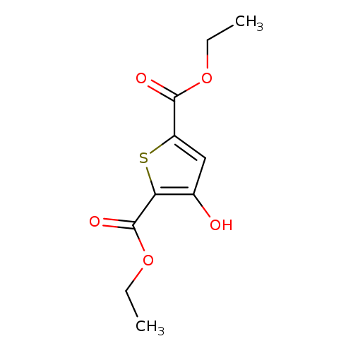 Diethyl 3-hydroxythiophene-2,5-dicarboxylate