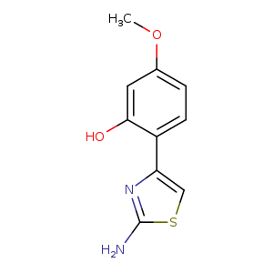 2-(2-amino-1,3-thiazol-4-yl)-5-methoxyphenol