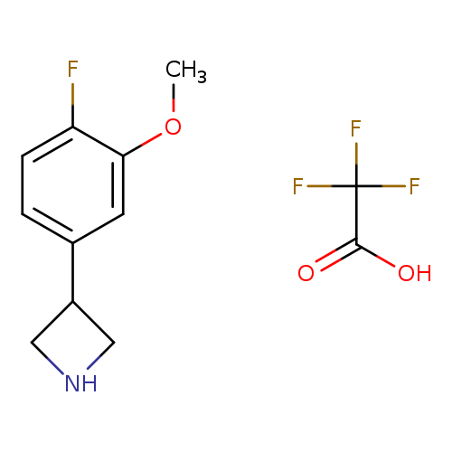 3-(4-fluoro-3-methoxyphenyl)azetidine,trifluoroaceticacid