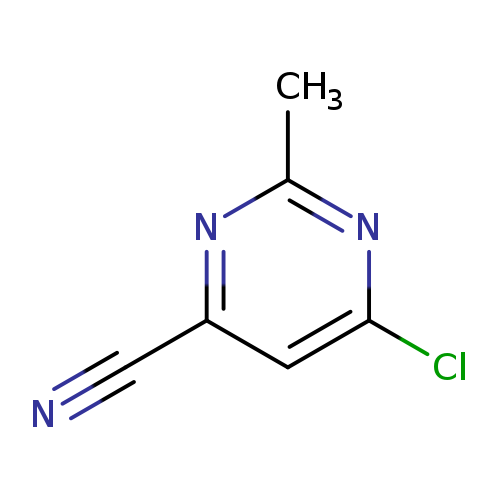 4-Pyrimidinecarbonitrile, 6-chloro-2-methyl-