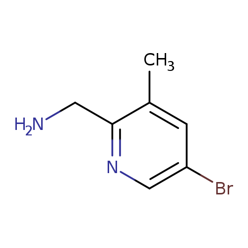 (5-Bromo-3-methylpyridin-2-yl)methanamine