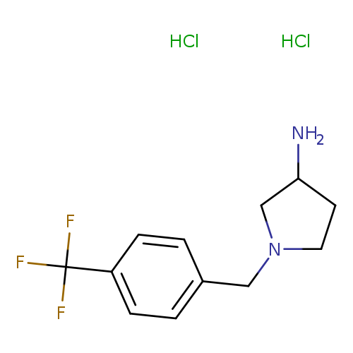 1-(4-Trifluoromethyl-benzyl)-pyrrolidin-3-ylamine dihydrochloride