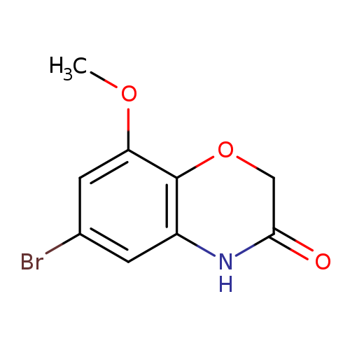 6-Bromo-8-methoxy-2H-benzo[b][1,4]oxazin-3(4H)-one