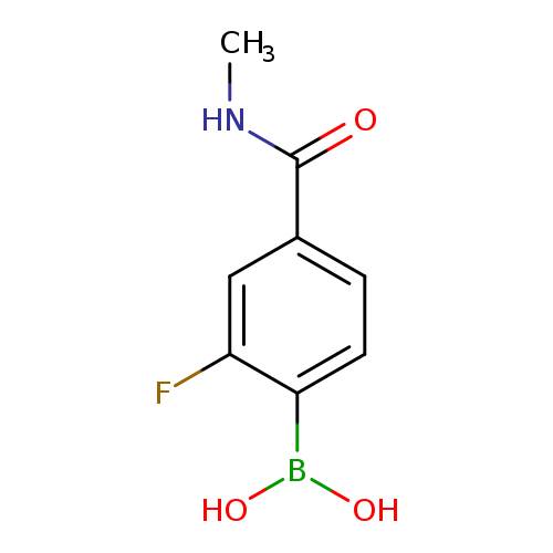 [2-Fluoro-4-(methylcarbamoyl)phenyl]boronic acid
