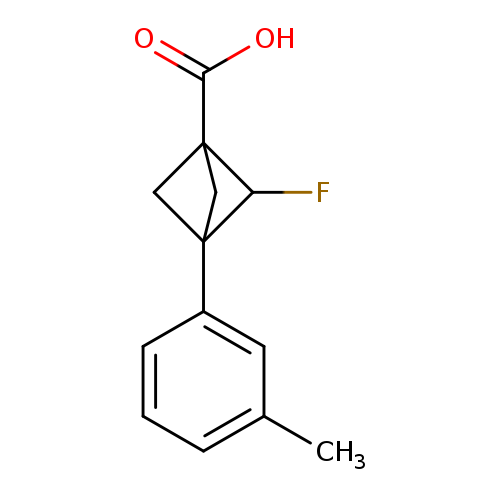 2-fluoro-3-(3-methylphenyl)bicyclo[1.1.1]pentane-1-carboxylicacid