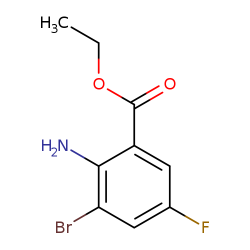 ethyl 2-amino-3-bromo-5-fluorobenzoate