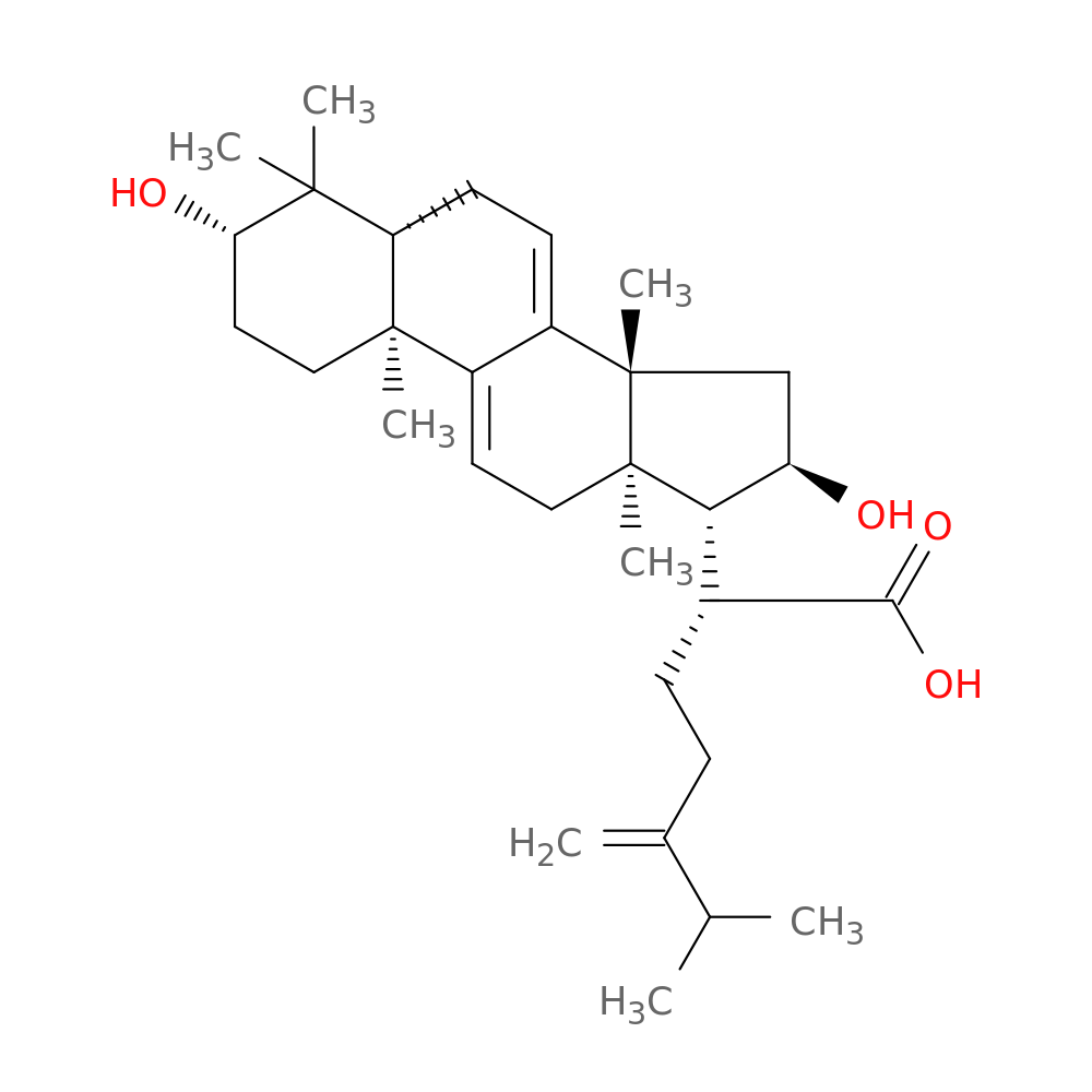 (3β,16α)-3,16-Dihydroxy-24-methylenelanosta-7,9(11)-dien-21-oic acid